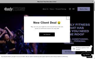 bodySTRONG website