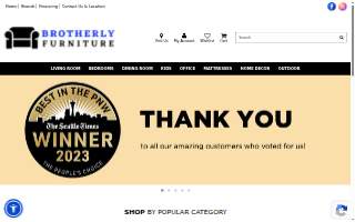 Brotherly Furniture website