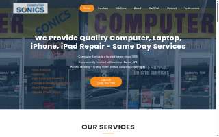 Computer Sonics Burien website