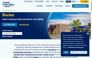 Credit Union Burien website