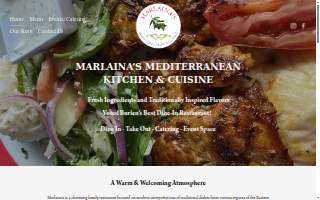 Marlaina's Mediterranean Kitchen website