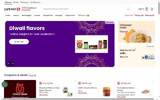 Safeway Pharmacy website