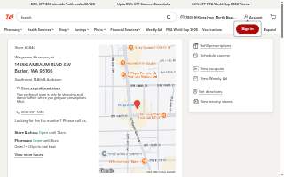 Walgreens website