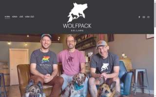 Wolfpack Cellars website