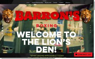Barron's Boxing & Leeward Kajukembo Karate website