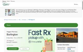 Haggen Pharmacy website