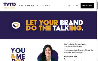 Tyto Design of Burlington website