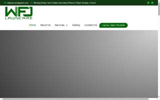 WFJ Lawn Care and Maintenance website