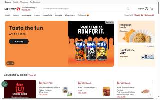 Safeway Pharmacy website