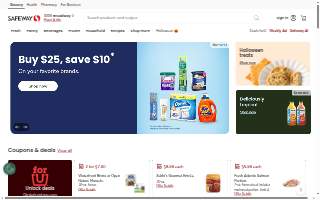 Safeway website
