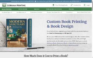 Gorham Printing website