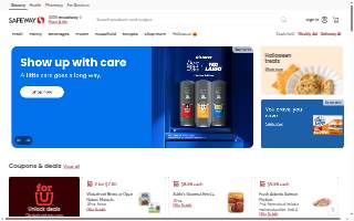 Safeway website