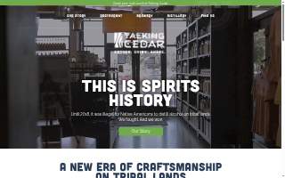 Talking Cedar website