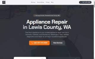 TitanTech Appliance website