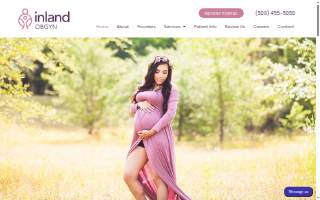 Inland OB-GYN website