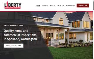 Liberty Inspection Services of Cheney website