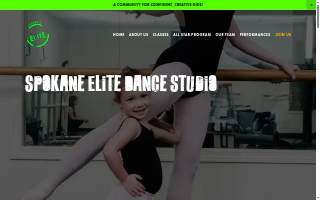 Spokane Elite Dance Studio of Cheney website