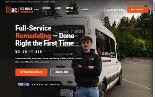 Big Build Construction website