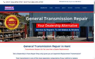 General Transmission Repair of Covington website