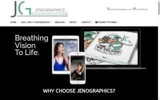 Jenographics of Covington website