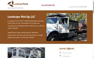 Landscape Pick Up, LLC of Covington website