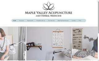 Maple Valley Acupuncture website
