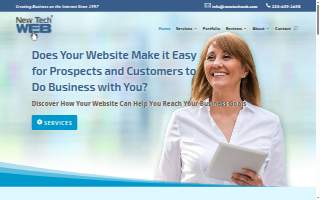 New Tech Web website