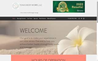 Tonus Body Works, LLC website