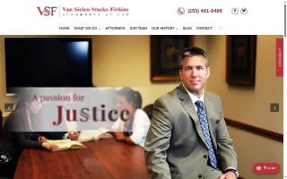 Van Siclen Stocks & Firkins Attorneys At Law of Covington website