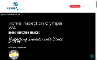 Boggs Inspection Services of Des Moines website