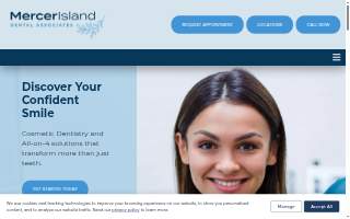 Mercer Island Dental Associates of Des Moines website