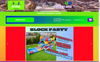 Bounce Wenatchee | Bounce House & Party Rentals website