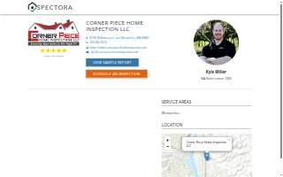 Corner Piece Home Inspection LLC website