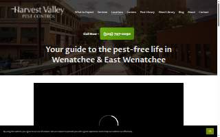 Harvest Valley Pest Control website