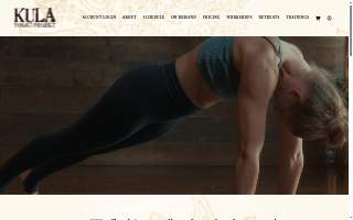 Kula Yoga Shala website