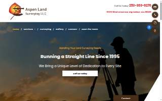 Aspen Land Surveying LLC website