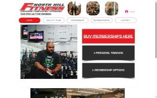North Hill Fitness website