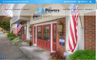 Powers Funeral Home of Edgewood website