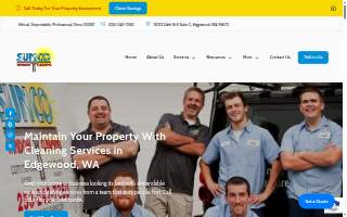 Sunco Window Cleaning website