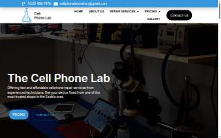 Cell Phone Lab website