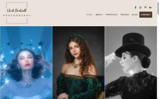 Chad Bridwell Photography website
