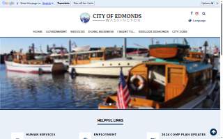Edmonds Web Design website