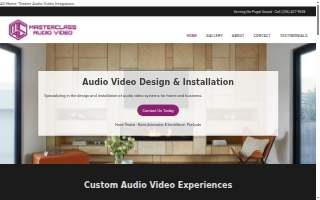 MasterClass Audio Video, LLC. of Edmonds website