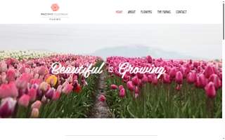 Pacific Flower Shippers website