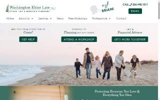 Washington Elder Law, PLLC website