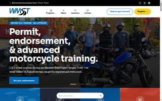 WMST Motorcycle & Driving School | DOL License Testing Center website