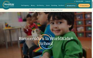 WorldKids School Edmonds website