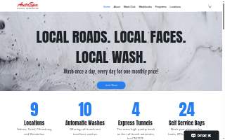 AutoSpa Central Washington website