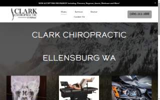 Clark Chiropractic and Wellness website