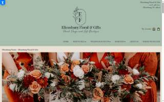 Ellensburg Floral & Gifts website